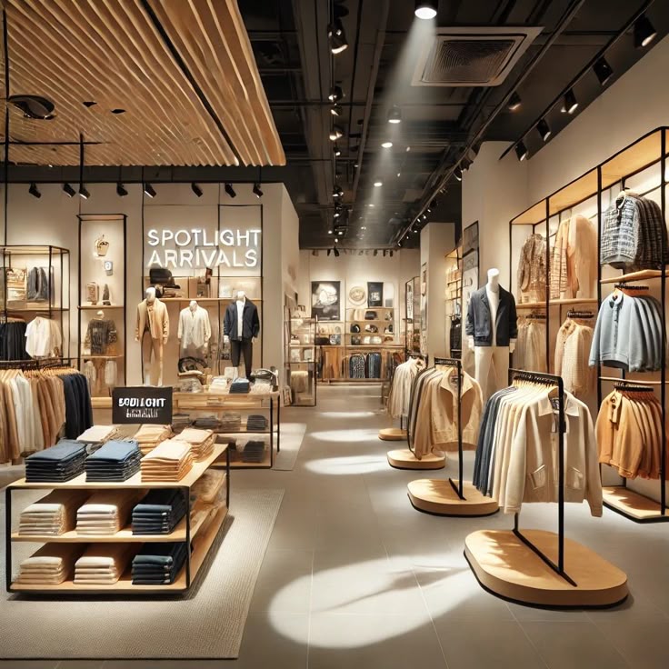 Aménagement Boutique — Espace commercial moderne, réalisation GMAB