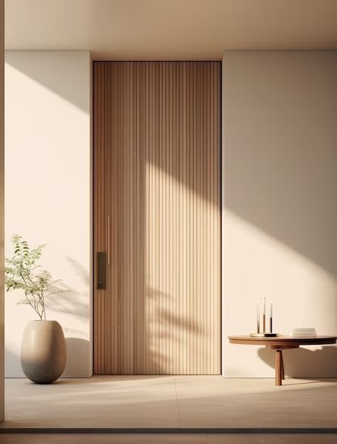 Porte Design — Menuiserie moderne et sécurisée, réalisation GMAB